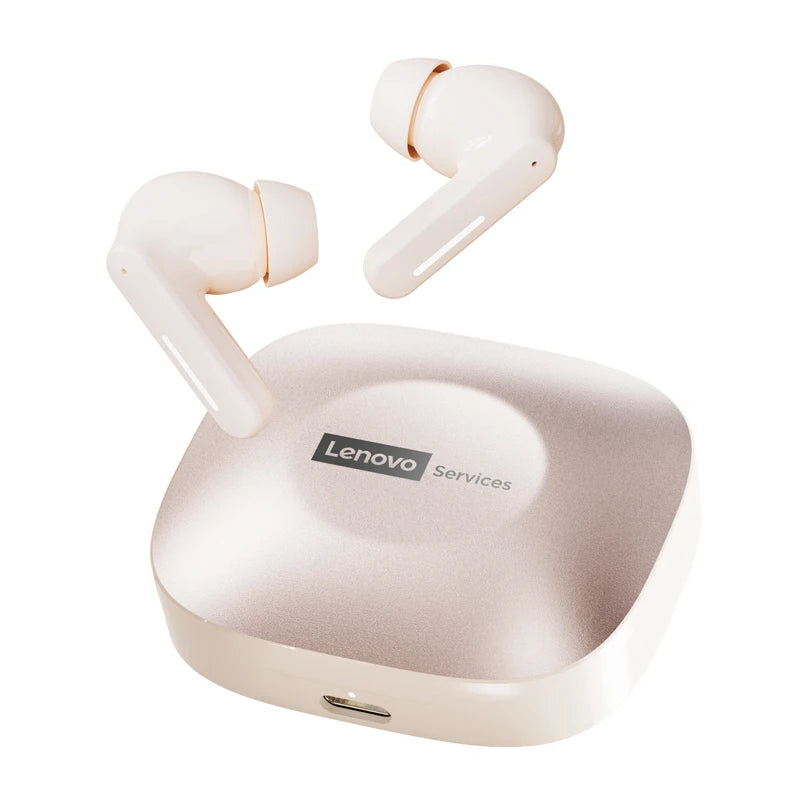 New Lenovo LE209 Wireless Bluetooth Earphone ANC Noise Reduction HiFi Music Bluetooth Headphone 30H Battery Life Gaming Headset