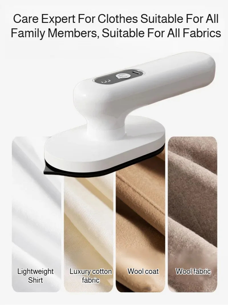 Handheld Hanging Foldable Cordless Mini Iron Portable Travel Garment Steamer Fast Heat Clothes Wrinkle Removal Tool for Home Use
